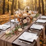 350-Piece Silver Square Plates for 50 Guests